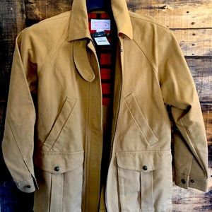 Filson hip length barn coat
